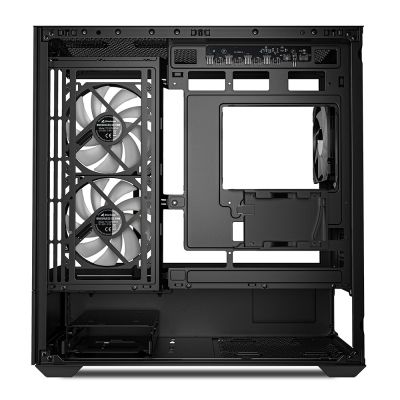 7. Sharkoon MK6 RGB Micro-ATX Case 1xGlass Black