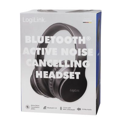 8. LogiLink BT0053 Headphones/Headset Wireless Headband Music Bluetooth Black