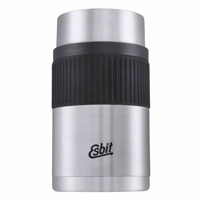Esbit Sculptor Food Jug with Sleeve 1L - steel