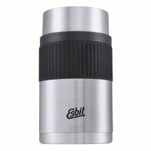 Esbit Sculptor Food Jug with Sleeve 1L - steel