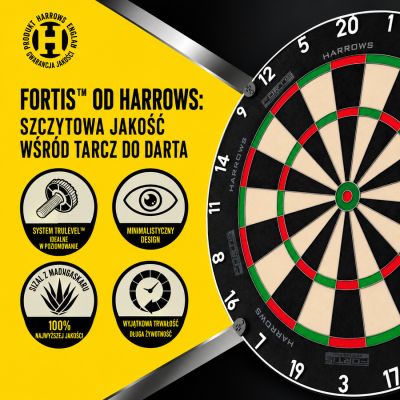 8. Harrows FORTIS Professional Shield