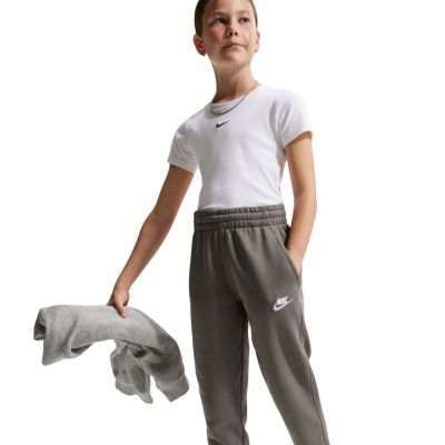 3. Nike Sportswear Club Fleece Kids' Pants Gray FD3008 289