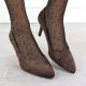 8. Chocolate suede women's pumps, Sergio Leone 1336