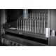 13. 19" 4.5U 340mm pull-out shelf for tablets, laptops, smartphones, RAL 9005