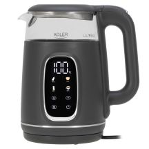 ADLER AD 1305 electric kettle, grey-silver