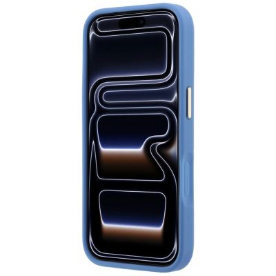 5. Guess 4G with Stripe Round and Classic Logos MagSafe Case for iPhone 17 Pro Max / 18 Pro Max - Blue