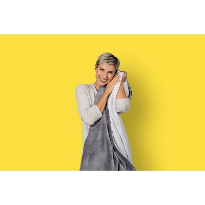 2. Ecomed by Medisana HB-50E Heated Blanket 120 W | 4 Heat Settings | 1800 x 1300 mm | Grey