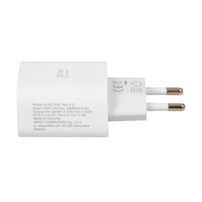6. I-BOX C-37 PD20W USB-C WALL CHARGER