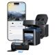 Baseus PrimeTrip VD1 Pro 4K Car Dash Cam with 1080p Rear Camera and Power Kit - Black