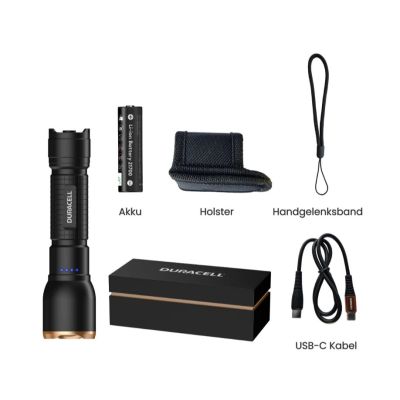 6. Duracell DF1500R Gift Box Flashlight