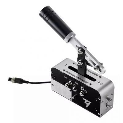 9. Thrustmaster 4060306 Game Controller Black, Silver USB Handbrake PC, PlayStation 4, PlayStation 5, Xbox One, Xbox One S, Xbox One X, Xbox Series S, Xbox Series X