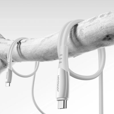 7. Joyroom S-A59 Vibrant Series 60W USB-C - USB-C Cable 1.2m - White