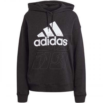 4. adidas Essentials Big Logo Oversized French Terry Hoodie W HR4934