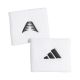 3. Adidas Anthony Edwards Wristband 2 pcs white KS4349