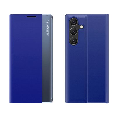 2. New Sleep View Case with flap and stand for Samsung Galaxy A55 - blue