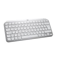 Logitech MX Keys Mini Minimalist Wireless Illuminated Keyboard keyboard RF Wireless + Bluetooth QWERTY English Gray