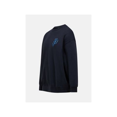 2. Men's PEAK PERFORMANCE M Terry Graphic Crew sweatshirt, black