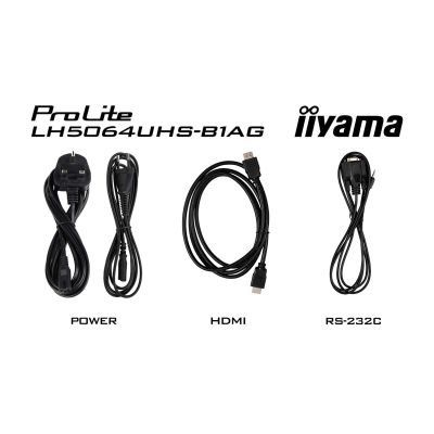 12. Monitor iiyama LH5064UHS-B1AG 50 IN LCD UHD - Flat screen - 127 cm