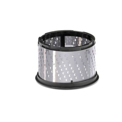 6. GEFU 19060 Manual Grater/Spiralizer Rotary Grater Black, Stainless Steel