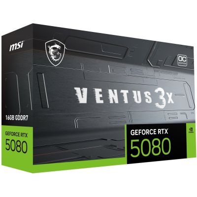26. graphics card MSI RTX 5080 16G VENTUS 3X OC
