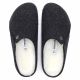 11. Birkenstock Anthracite wool felt insulated slippers for women/men narrow (1015084)
