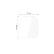 3. Tech-Protect Supreme Hydrogel Film Set 2-pack for Apple Watch 10 46 mm - transparent