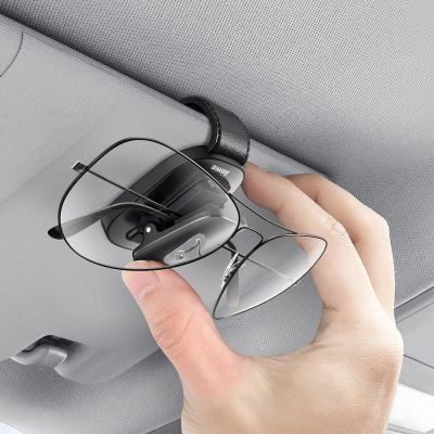 7. Baseus car glasses clip holder for glasses black (ACYJN-B01)