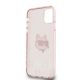 7. Karl Lagerfeld IML Choupette Head & Monogram case for iPhone 11 / Xr - pink
