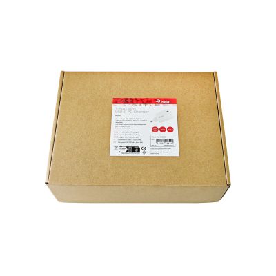 7. Equip 245530 Mobile Charger Tablet, Smartphone White AC Internal