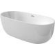 Freestanding oval acrylic bathtub - 150 cm