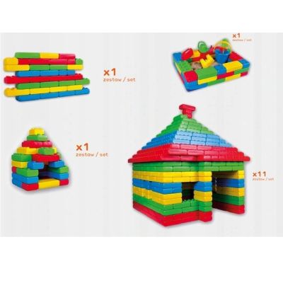 12. Marioinex building blocks "bricks", 33 pieces