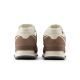 14. New Balance WL574 lifestyle brown women's sneakers (WL574RTS)