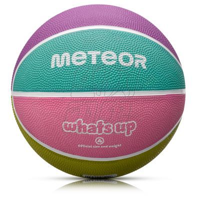 4. Meteor What&#39;s up 4 basketball ball 16792 size 4