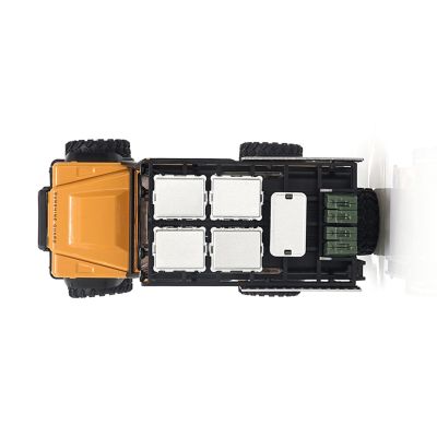 4. Remote Control Car Amewi RC Car D90X28 Crawler 4WD Li-Po 300mAh Battery Yellow Age 8+