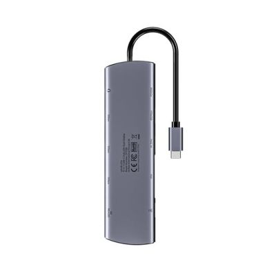 9. UNITEK D1113BGY01 Hubs and Concentrators 2 x USB 3.2 Gen 2 (3.1 Gen 2) Type-C 1000 Mbit/s Gray