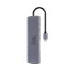 9. UNITEK D1113BGY01 Hubs and Concentrators 2 x USB 3.2 Gen 2 (3.1 Gen 2) Type-C 1000 Mbit/s Gray