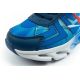 6. Leomil children's sports shoes Spiderman sneakers lightweight with velcro LED blue