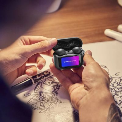 5. Energy Sistem True Wireless Earphones Icon Series with Microphone, Bluetooth, Graphite, ANC