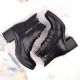 20. Potocki W WOL177A black platform ankle boots