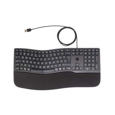 HP 480 Comfort Wired Keyboard Black 8T6M1AA