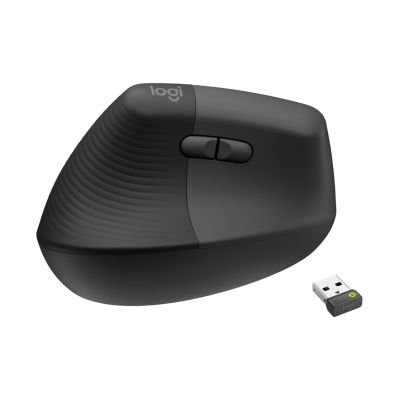7. Logitech Lift for Business Mouse Office Left Side RF Wireless + Bluetooth Optical 4000 DPI
