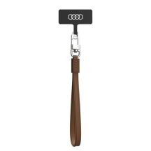 Audi Crossbody Leather Universal Lanyard 28cm x 10mm - Brown