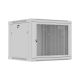 15. LANBERG WALL-HUNG RACK CABINET 19" 9U 600X600 GRAY PERFORATED DOORS (FLAT PACK)