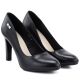 9. Women's black pumps with a block heel Sergio Leone 1457
