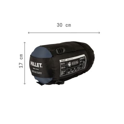 5. MILLET Baikal 750 W women's sleeping bag navy blue