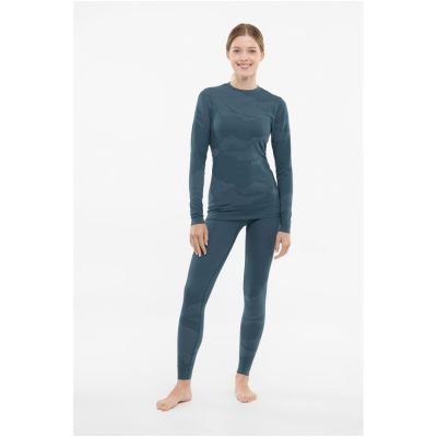 7. Women's VIKING Gasher Lady Set Merino Thermal Underwear, Turquoise, S