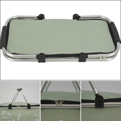 15. FOLDABLE THERMAL TRAVEL BASKET 35L REDCLIFFS GREEN