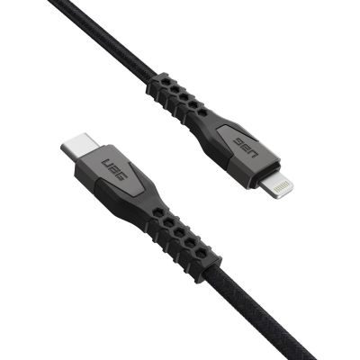 5. Urban Armor Gear Kevlar Cable - 1.5m - Lightning - USB C - Male - Men's - Gray