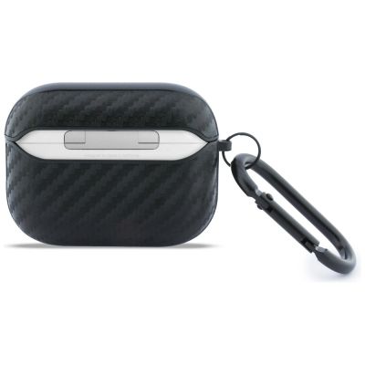 2. BMW Carbon Metal Logo Case for AirPods Pro 3 - Black