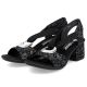 14. Comfortable Rieker W RKR679 black sandals